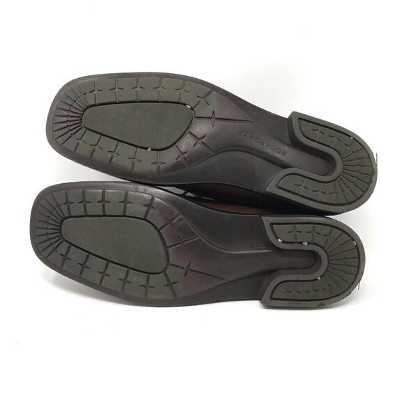 Rockport Signature Series Brown Leather Shoes 11.5 - Picture 6 of 8